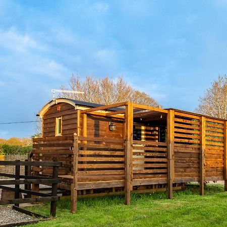 Hillside View Shepherds Hut - Ockeridge Rural Retreats Little Witley Esterno foto